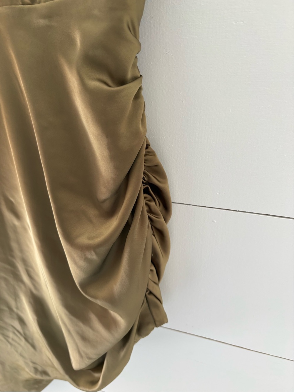 Camila Coelho Lorena Midi Dress in Olive Green - Picture 8 of 12